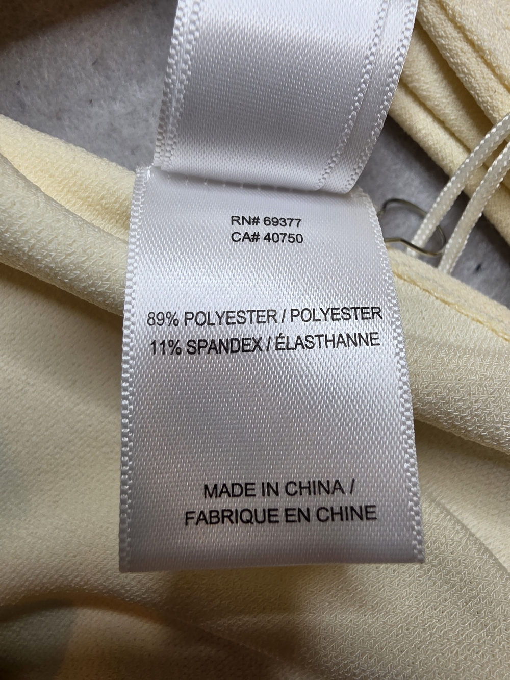 NWT WynneLayers Luxe Crepe Easy Fit Colorblock Top Cream Black Tan 3/4‎ Sleeve S - Picture 6 of 8